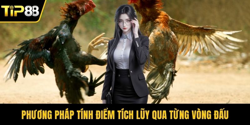 Phương pháp tính điểm tích lũy qua từng vòng đấu